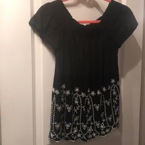 Off the shoulder top